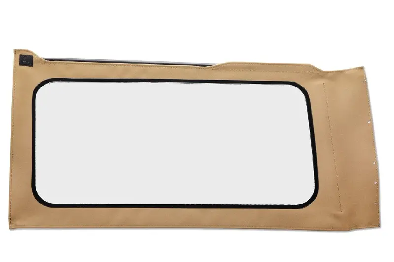 Jeep Wrangler Jl 2-Door Bestop Oe Replacement Window - Quarter Left Hand Position, Clerar Tan 1