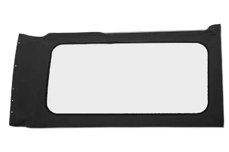 Jeep Wrangler Jl 2-Door Bestop Oe Replacement Window - Quarter Right Hand Position, Black Twill 1