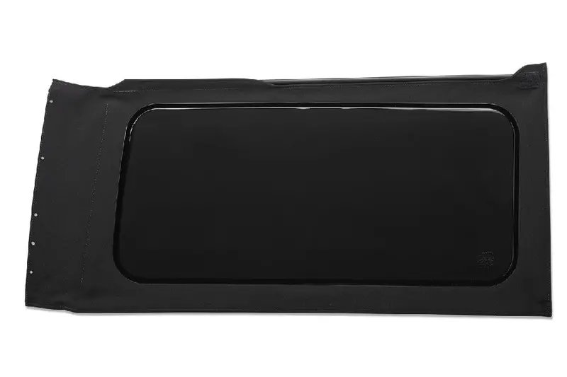 Jeep Wrangler Jl 2-Door Bestop Oe Replacement Window - Quarter Right Hand Position, Black Twill, Tinted 1
