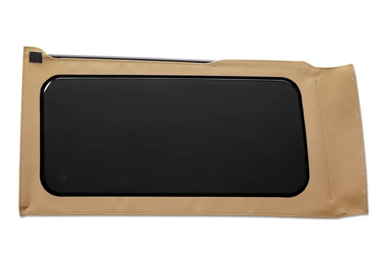 Jeep Wrangler Jl 2-Door Bestop Oe Replacement Window Tinted Quarter Left Hand Side - Tinted Tan Twill 1