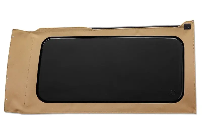 Jeep Wrangler Jl 2-Door Bestop Oe Window - Quarter Right Hand Position, Tan, Tinted 1