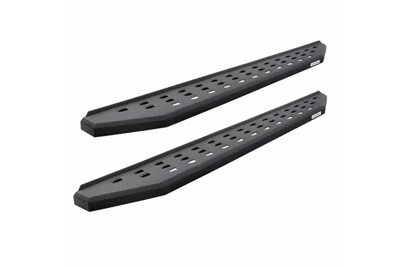 Jeep Wrangler Jl 2-Door Go Rhino Rb20 Running Boards With Drop Steps - Bedliner Coating 1
