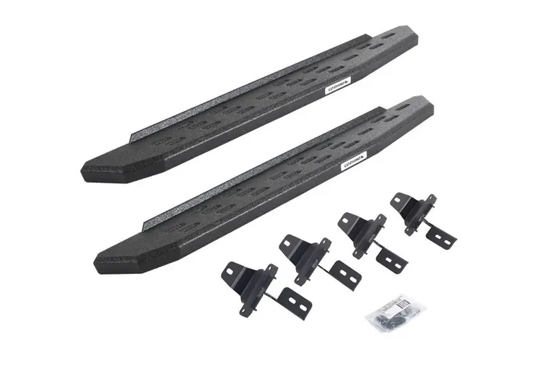 Jeep Wrangler Jl 2-Door Go Rhino Rb30 Running Boards W/ Mounting Bracket Kit 1