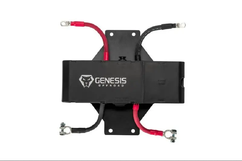 Jeep Wrangler Jl 3.6L & 2.0L Genesis Offroad Dual Battery Kit Gen 3 1