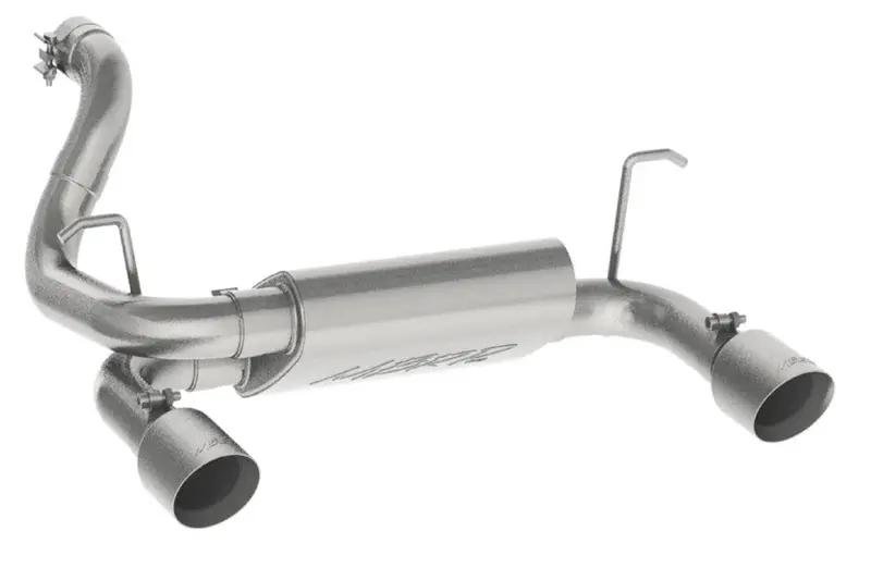 Jeep Wrangler Jl 3.6L & 2.0L Mbrp Installer Series 2.5In Dual Axle-Back Exhaust System 1