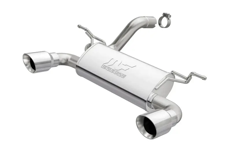 Jeep Wrangler Jl 3.6L Magnaflow Mf Series Axle-Back Exhaust System 1