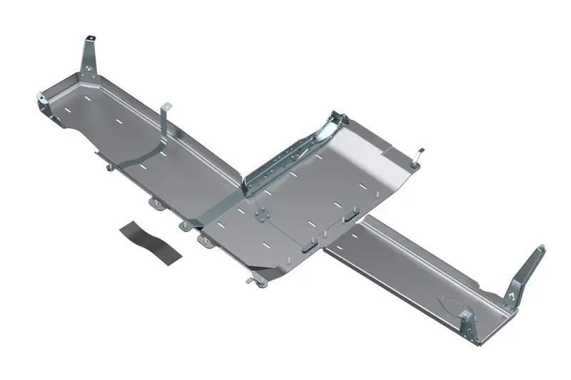 Jeep Wrangler Jl 4-Door 2.0L Artec Industries Full Bellypan Skid Plate W/ Oil Door - Aluminum 1