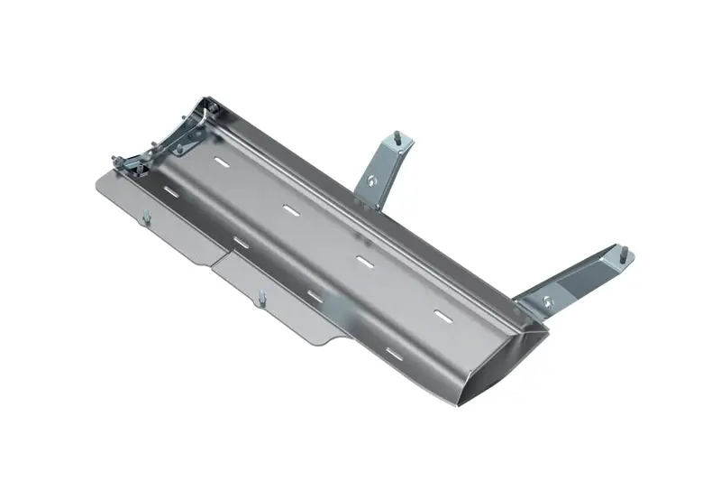 Jeep Wrangler Jl 4-Door 3.6L & 2.0L & 6.4L Artec Industries Muffler And Tip Skid Plate, Aluminum 1