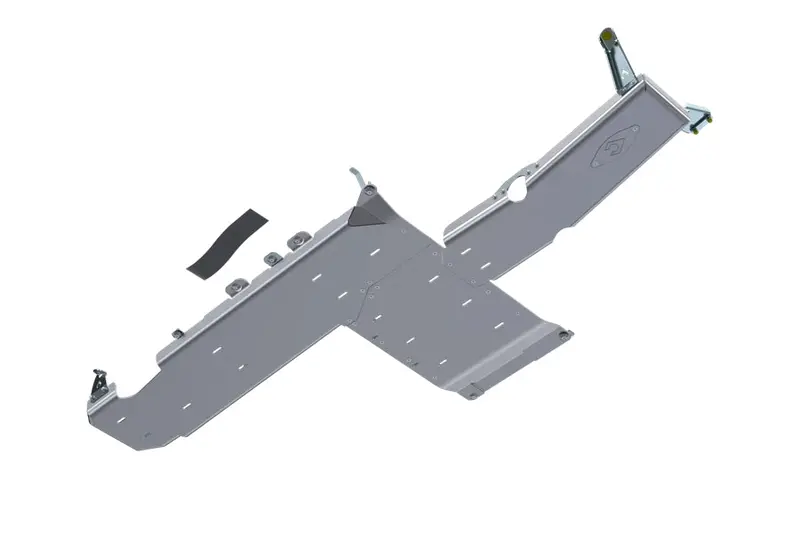 Jeep Wrangler Jl 4-Door 3.6L Artec Industries Full Bellypan Skid Plate W/ Oil Door - Aluminum 1