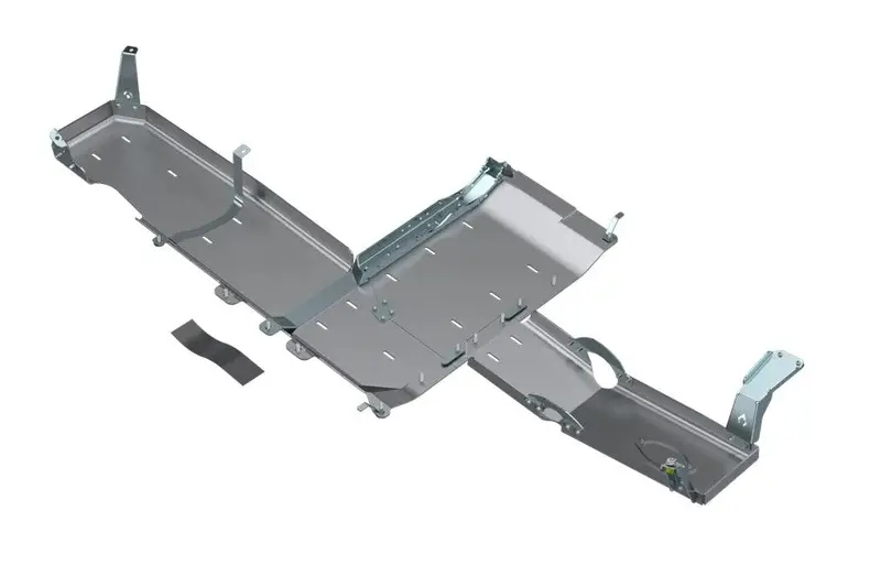 Jeep Wrangler Jl 4-Door 3.6L Artec Industries Full Bellypan Skid Plate W/ Oil Door - Aluminum 1