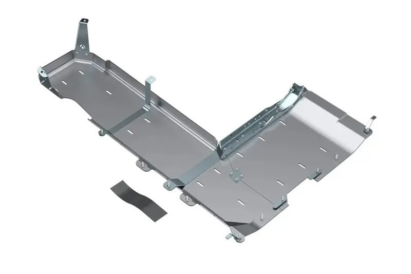 Jeep Wrangler Jl 4-Door 3.6L Artec Industries T-Case/Fuel Skid Plate - Aluminum 1