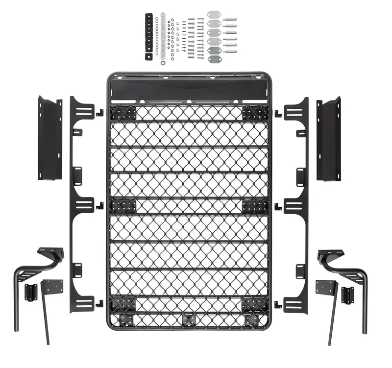 Jeep Wrangler Jl 4-Door Arb Alloy - Mesh Roof Rack System | 4913020Mkjl 1