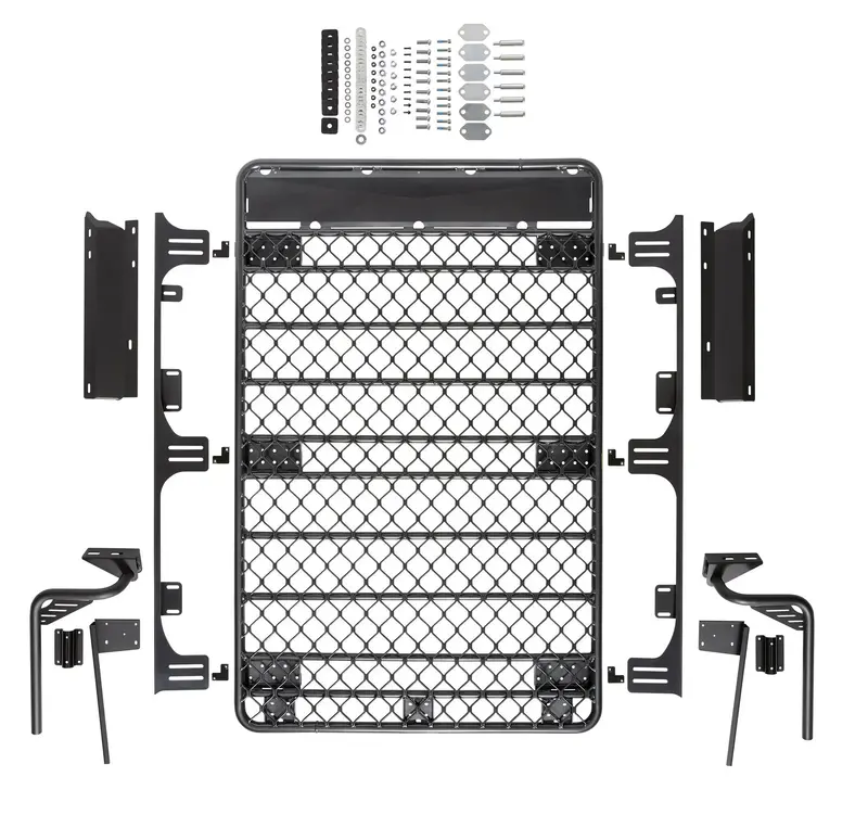 Jeep Wrangler Jl 4-Door Arb Flat Non-Mesh Roof Rack System, Steel | 3813030Kjl 1