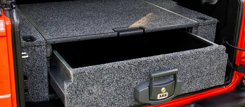 Jeep Wrangler Jl 4-Door Arb Roller Drawer W/ Roller Floor | Rdrf790 1