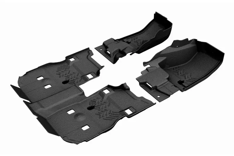 Jeep Wrangler Jl 4-Door Armorlite Front And Rear Flooring Kit, Mesa Smoke 1