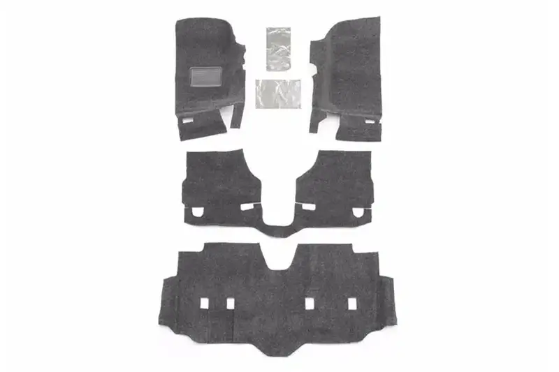 Jeep Wrangler Jl 4-Door Bedrug 3-Piece Front Floor Kit 1