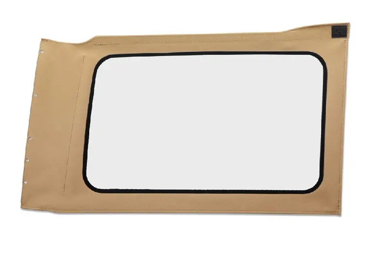Jeep Wrangler Jl 4-Door Bestop Oe Replacement Window - Quarter Right Hand Position, Clear Tan 1