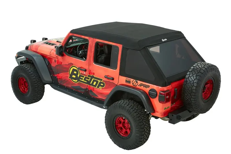 Jeep Wrangler Jl 4-Door Bestop Trektop Ultra - Black Twill 1