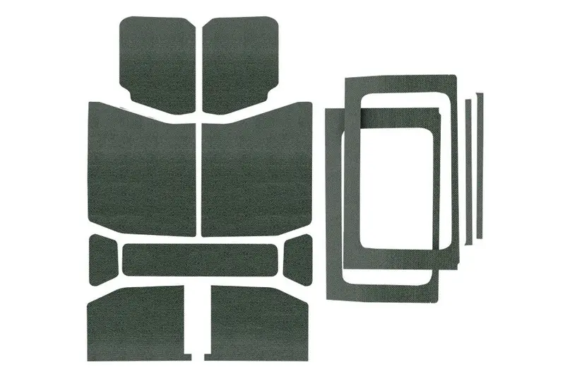 Jeep Wrangler Jl 4-Door Design Engineering Complete Headliner Kit, Gray Original Finish 1
