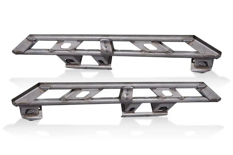 Jeep Wrangler Jl 4-Door Evo Manufacturing Bolt-On Rock Slider Set W/ Hardware, Bare 1