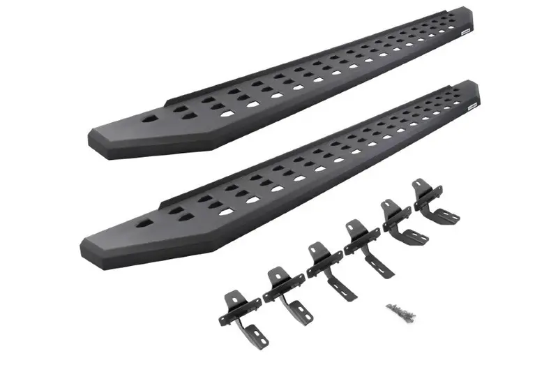 Jeep Wrangler Jl 4-Door Go Rhino Rb20 Running Boards W/ Mounting Brackets - Textured Black 1