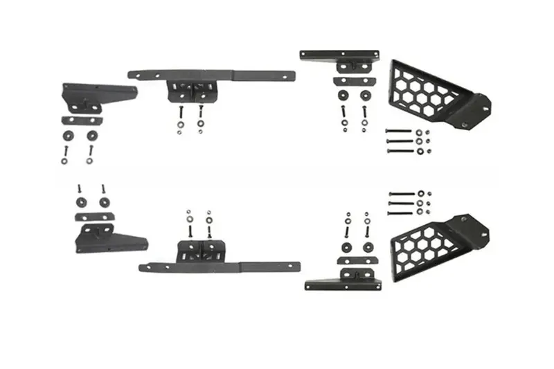 Jeep Wrangler Jl 4-Door Go Rhino Srm Mounting Bracket Kit 1