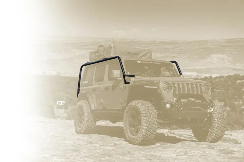 Jeep Wrangler Jl 4-Door Rugged Ridge Sherpa Roof Rack 1