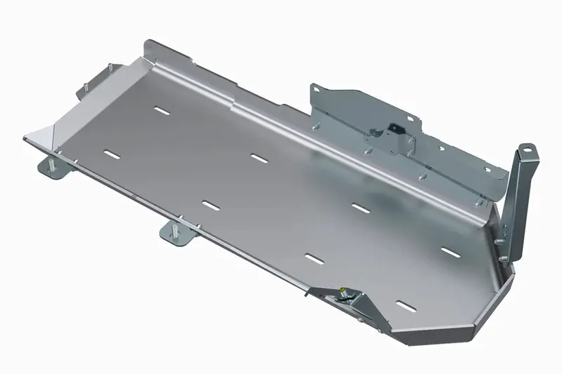 Jeep Wrangler Jl 4Xe Artec Industries Power Pack & Exhaust Skid Plate - Bare 1