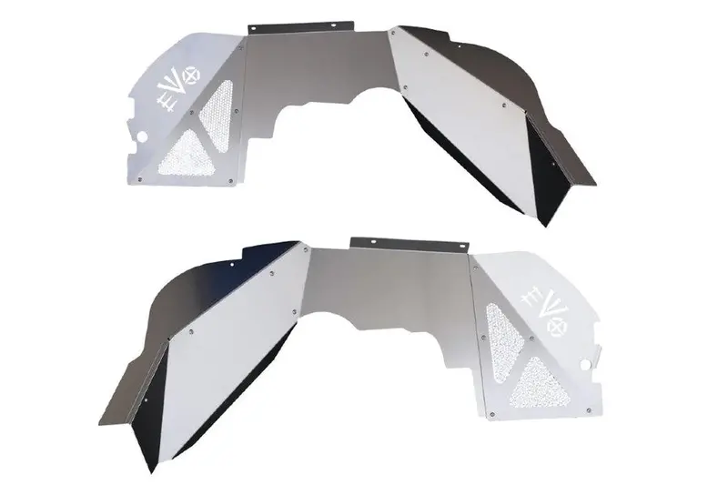 Jeep Wrangler Jl And Gladiator Jt  392/Diesel Evo Manufacturing Front Vented Aluminum Inner Fenders - Fits Coilover Suspensions 1