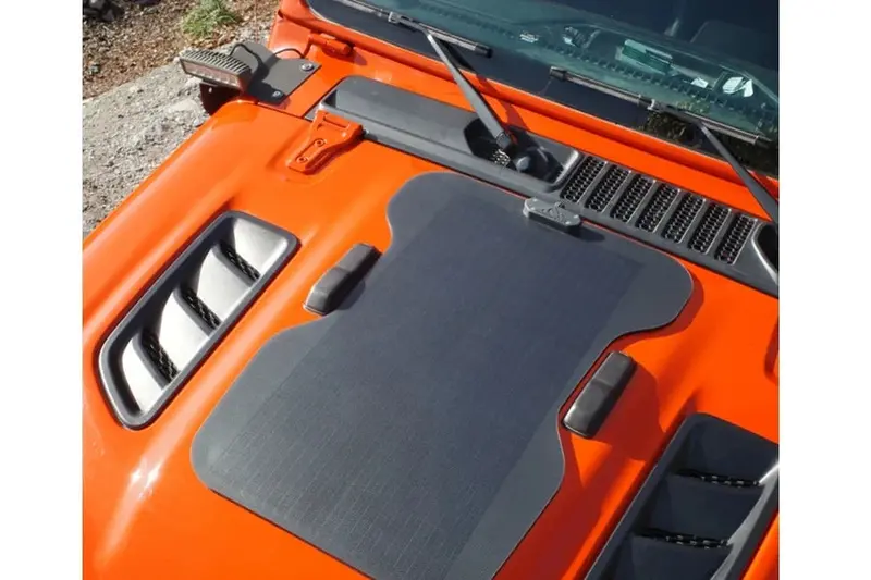 Jeep Wrangler Jl And Gladiator Jt Rubicon Cascadia 4X4 Vss 2.0 Hood Solar Panel 1