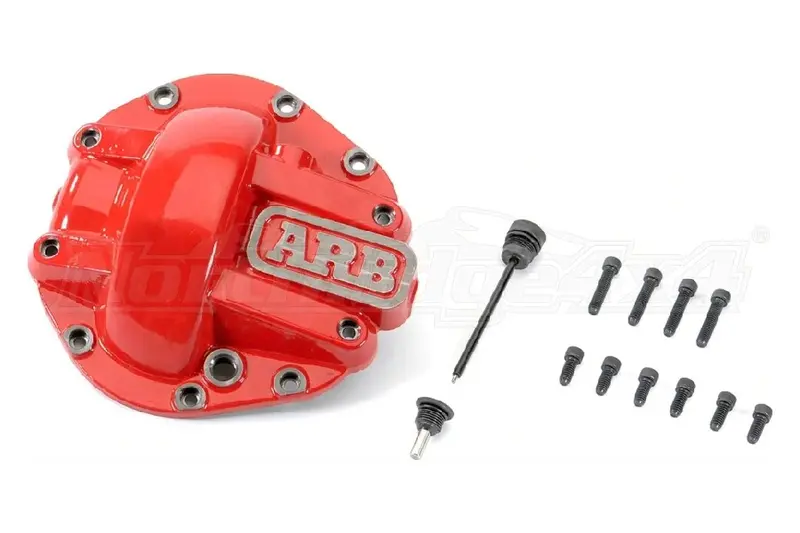 Jeep Wrangler Jl  Arb Front M186 Diff Cover - Red 1