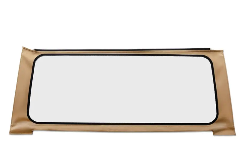 Jeep Wrangler Jl Bestop Oe Replacement Rear Window (Clear, Tan Twill) 1