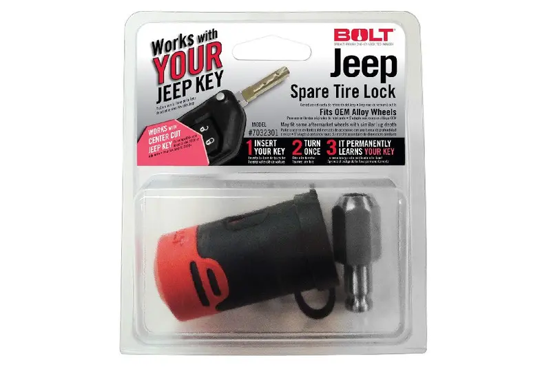 Jeep Wrangler Jl Bolt Spare Tire Lock 1