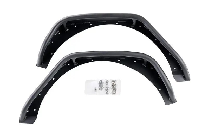 Jeep Wrangler Jl Combat Off Road Full Assault Black Aluminum Fenders Rear 1