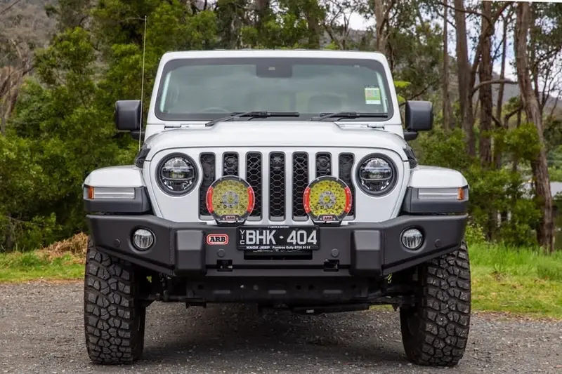 Jeep Wrangler Jl/Gladiator Jt Arb Front Winch Bumper - W/ Parking Sensors 1