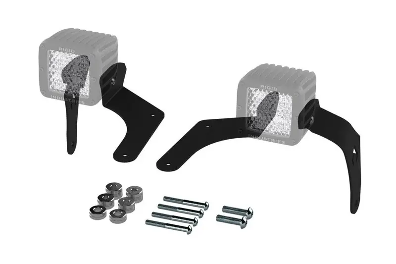 Jeep Wrangler Jl & Gladiator Jt Artec Industries A-Pillar Single Led Cube Light Mounts 1