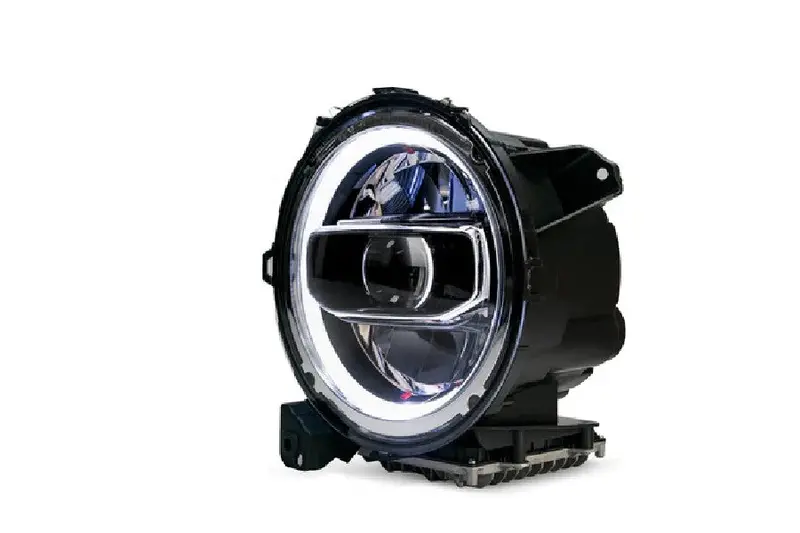 Jeep Wrangler Jl & Gladiator Jt Dv8  Led Headlights - Chrome 1