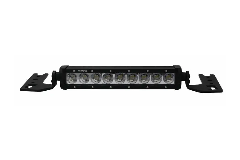 Jeep Wrangler Jl & Gladiator Jt Go Rhino Center Hood Light Mount, 10In Single Row Led 1