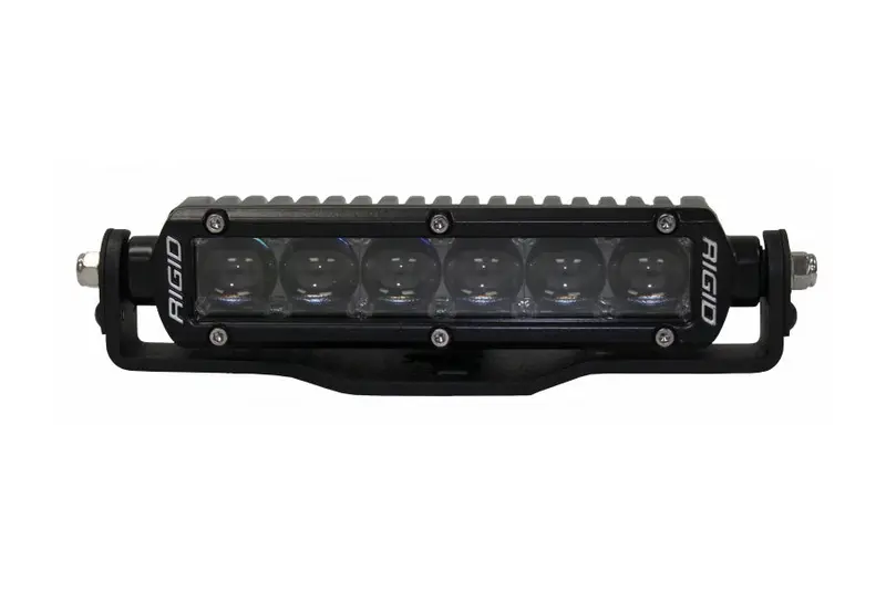 Jeep Wrangler Jl & Gladiator Jt Go Rhino Center Hood Light Mount, Dual 6In Single Row 1