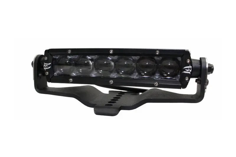Jeep Wrangler Jl & Gladiator Jt Go Rhino Hood Hinge Mount Single Row Led - Pair 1
