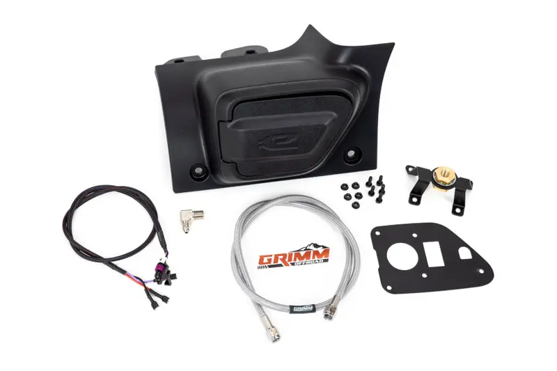 Jeep Wrangler Jl & Gladiator Jt Grimm Offroad 4Xe Charge Port Air Chuck Conversion Kit 1