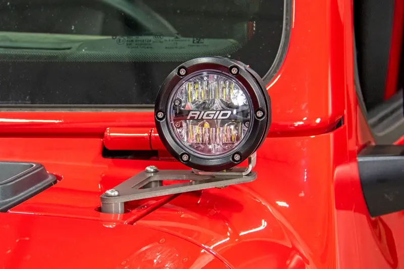 Jeep Wrangler Jl/Gladiator Jt Grimm Offroad A-Pillar Light Mount 2
