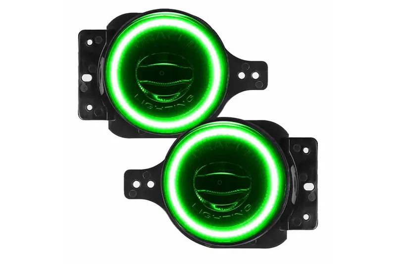 Jeep Wrangler Jl & Gladiator Jt Oracle High Performance 20W Led Fog Lights, Green 1