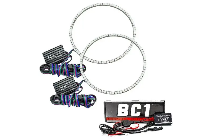 Jeep Wrangler Jl & Gladiator Jt Oracle Led Headlight Surface Mount Kit, Colorshift W/Bc1 Controller 1