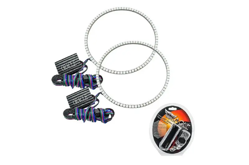 Jeep Wrangler Jl & Gladiator Jt Oracle Led Headlight Surface Mount Kit, Colorshift W/Simple Controller 1