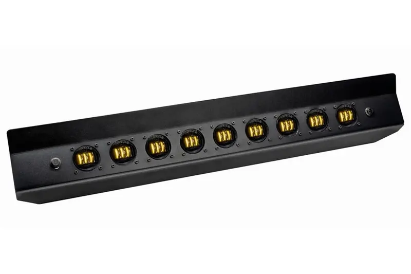 Jeep Wrangler Jl/Gladiator Jt Oracle Skid Plate W/ Integrated Led Emitters, Yellow Lens 1