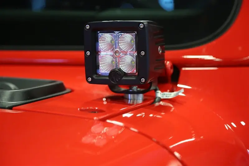 Jeep Wrangler Jl & Gladiator Jt Rock Hard 4X4 A-Pillar Windshield Light Mounts 1