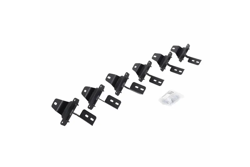 Jeep Wrangler Jl Go Rhino V-Series V3 Rb Slims & Rb Sidestep Bracket Kit 1