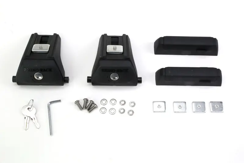 Jeep Wrangler Jl & Jk 4-Door Rhino Rack Quick Mount Leg (X2) | Rlt600h 1