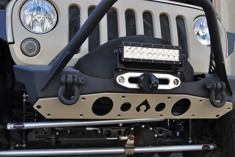 Jeep Wrangler Jl, Jk & Gladiator Jt Artec Industries Rock Guard Front Bumper, Bare 1